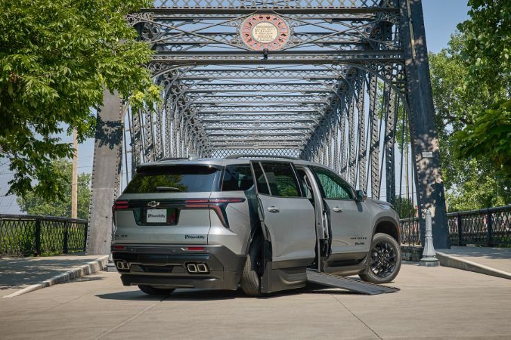 Chevrolet Traverse Wheelchair SUV Lifestyle family ramp extended