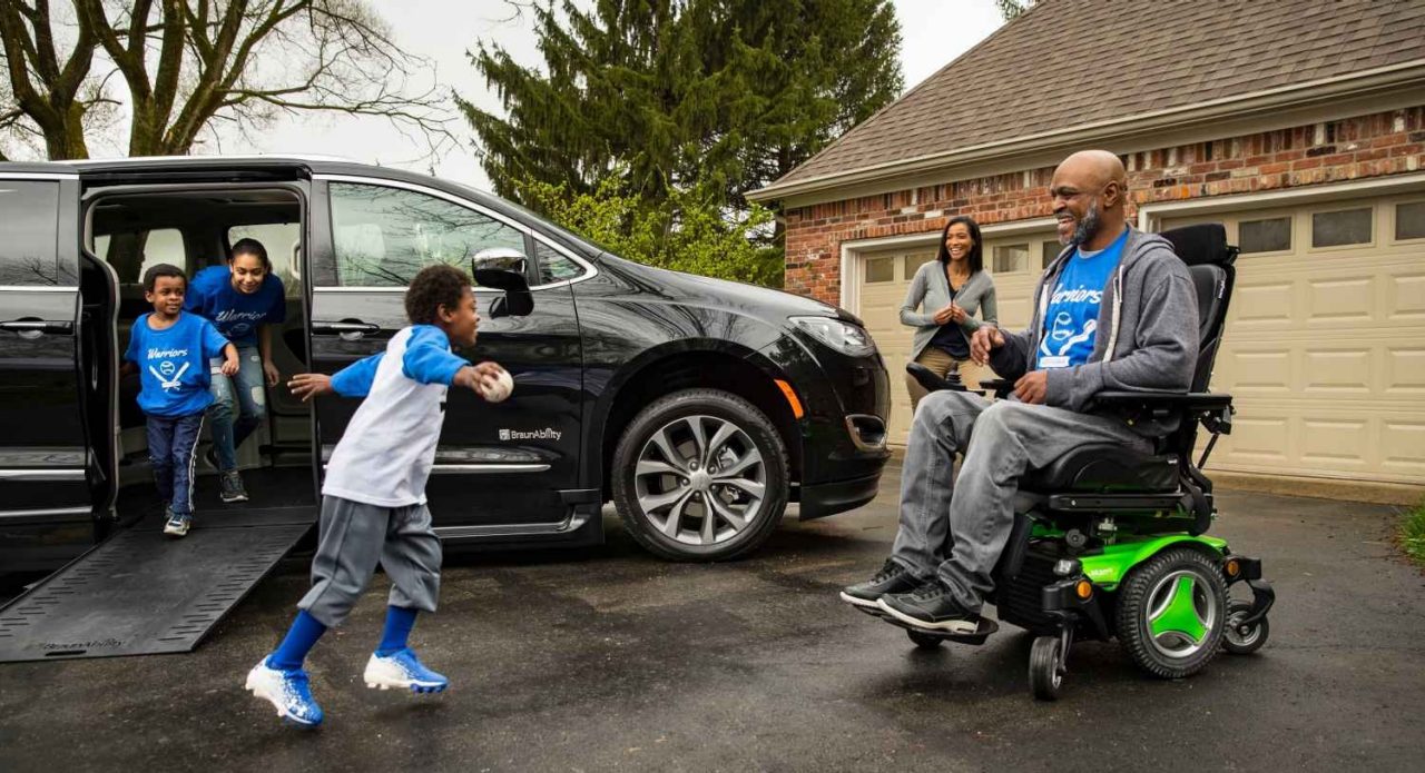 Chrysler Pacifica In-Floor XL Wheelchair Van Game Day