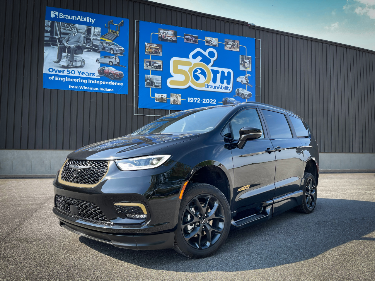 Limited Edition 50th Anniversary Entervan Conversion Front/Side View