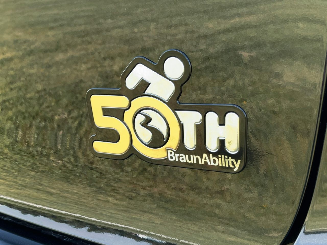 Limited Edition 50th Anniversary Entervan Conversion Badge