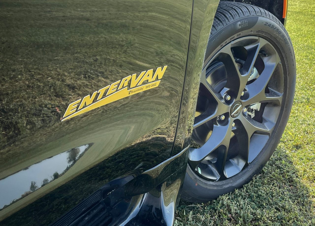 Limited Edition 50th Anniversary Entervan Conversion Badge