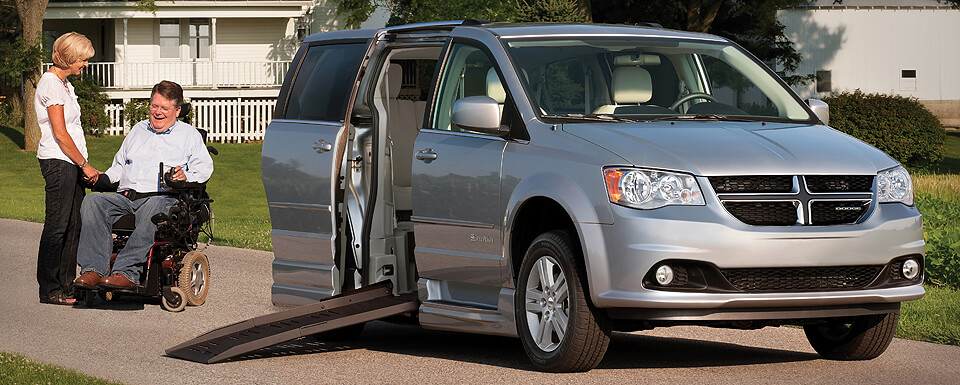 dodge side-entry wheelchair van