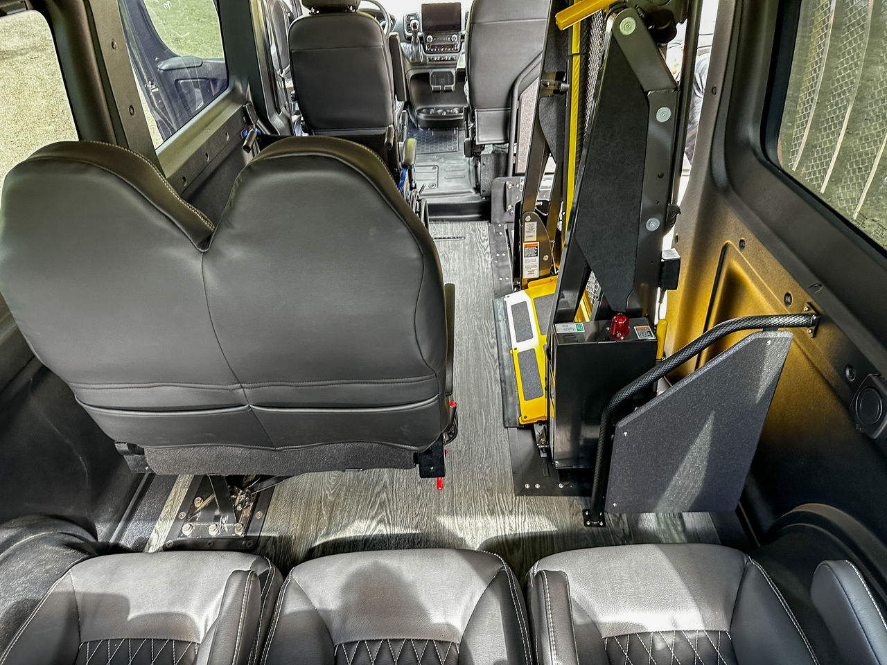 AccessMax RAM ProMaster Full-Size Wheelchair Van Interior