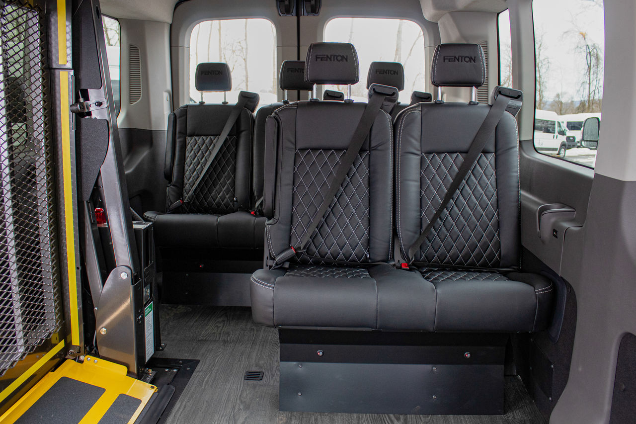 Ford Transit Access MAX Full Size Van interior