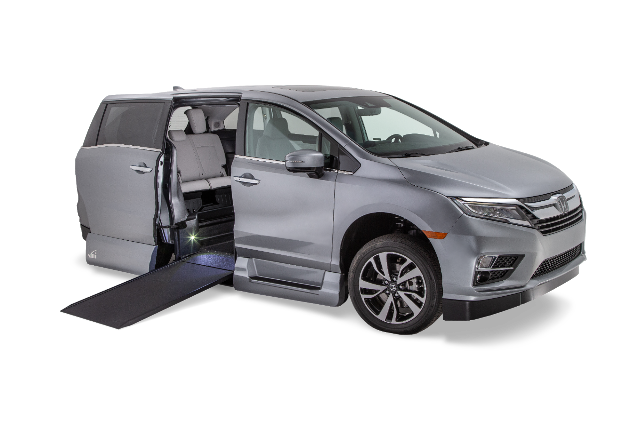Honda Odyssey VMI Power IN-Floor Ramp Side View