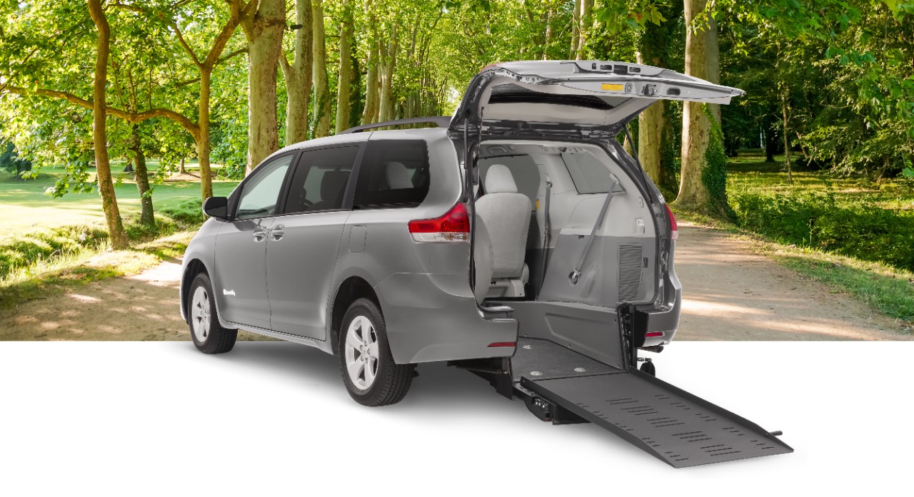 BraunAbility Toyota Sienna Rear-Entry Open Ramp
