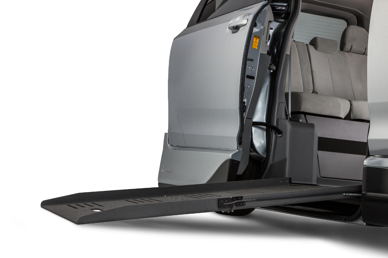 Silver Toyota Sienna with Access 360 Power Fold-Out Ramp View