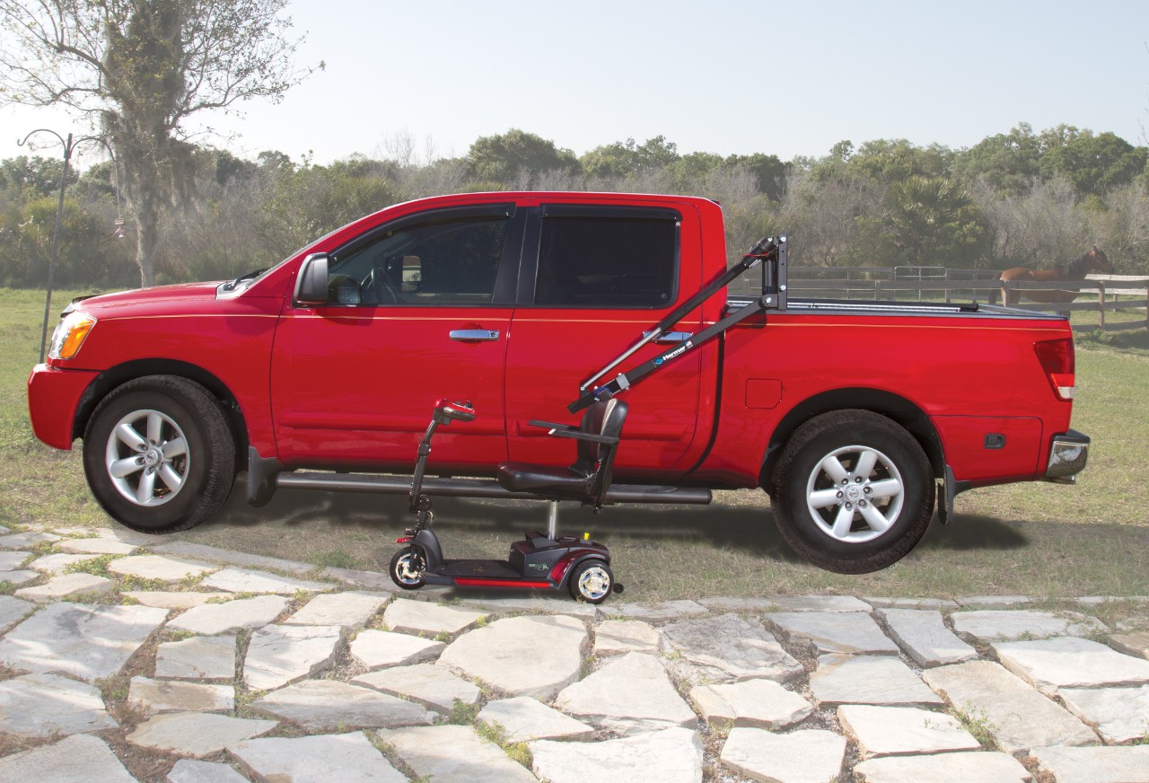 Harmar AL835wheelchair and scooter lift