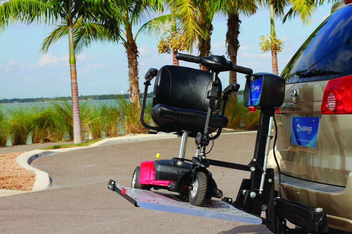 exterior wheelchair lift