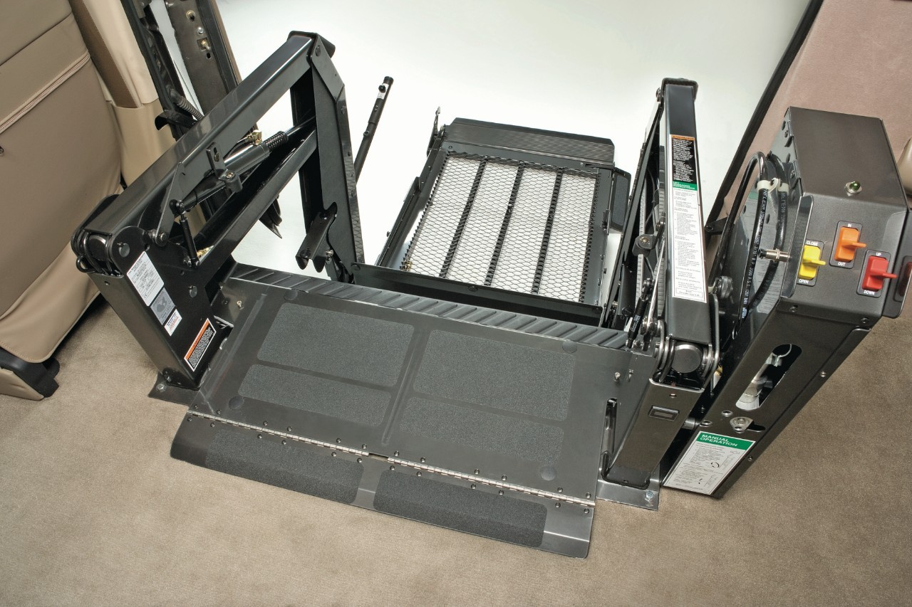 Dual hydraulic lifting arms  