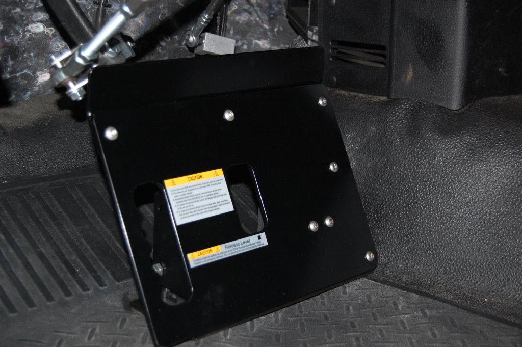 accelerator and brake guard driving aid
