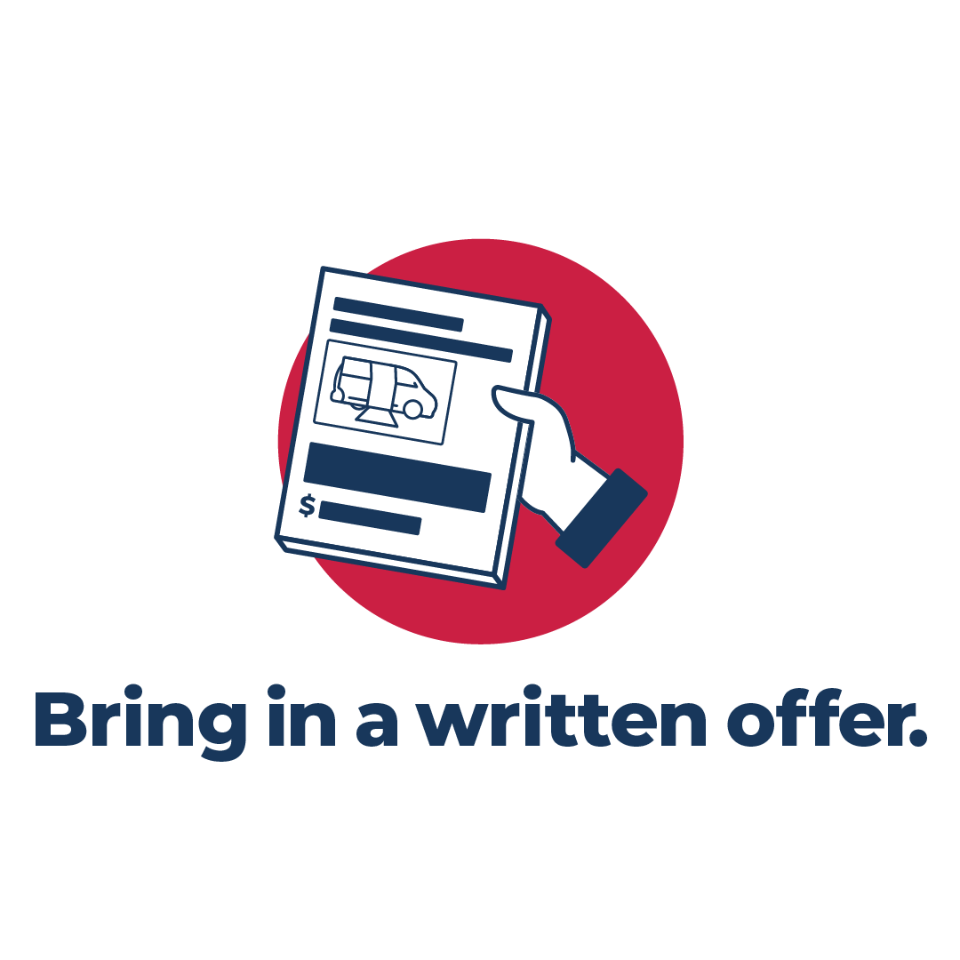 bring in written wheelchair accessible vehicle offer