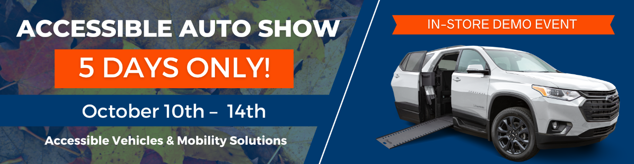 Accessible Auto Show at United Access. October 10-14. Register today